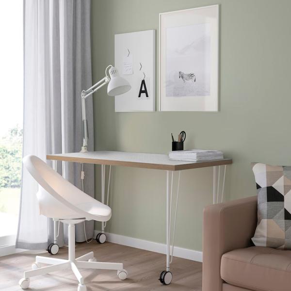 Masă de birou Ikea Lagkapten/Krille PAL/ Anthracite photo 3