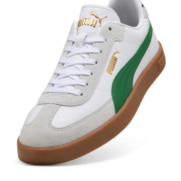Ghete pentru bărbați Puma Club II Era 40.5 / White Green photo 4