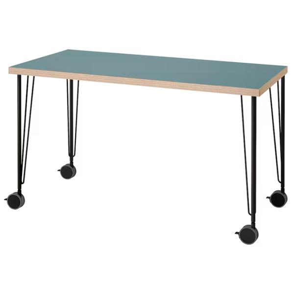 Masă de birou Ikea Lagkapten/Krille PAL/ Turquoise photo 1