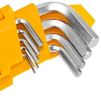 Набор ключей шестигранных Kranz KR-12-5211 Количество в наборе: 9 шт. photo 4