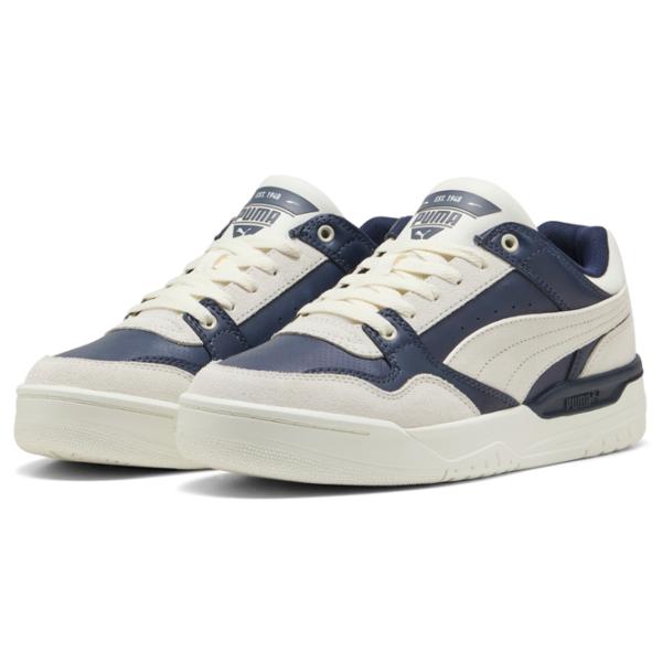 Ghete pentru bărbați Puma Rebound Retro Suede 42 / Gray Navy photo 1