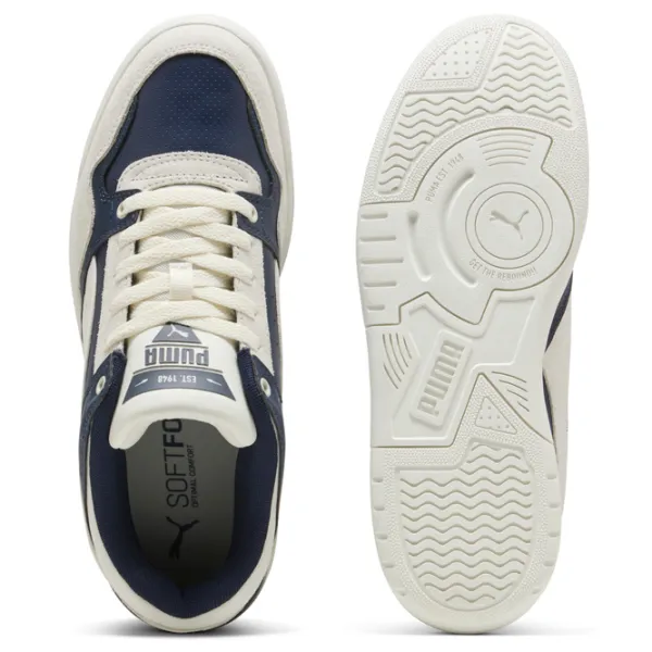 Ghete pentru bărbați Puma Rebound Retro Suede 42 / Gray Navy photo 6