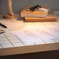 Офисный стол Ikea Lagkapten/Krille ДСП/ Antracit photo 5