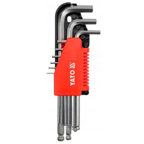 Set de chei hexagonale Yato YT0508 Cantitatea în set: 9 buc. photo 1