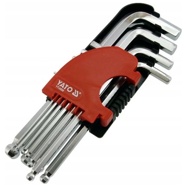 Набор ключей шестигранных Yato YT0509 Количество в наборе: 10 шт. photo 2
