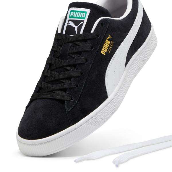 Кеды для мужчин Puma Suede Classic 37 / Черный Белый photo 4