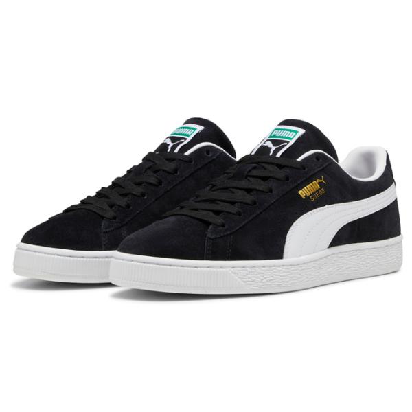 Кеды для мужчин Puma Suede Classic 38 / Черный Белый photo 1