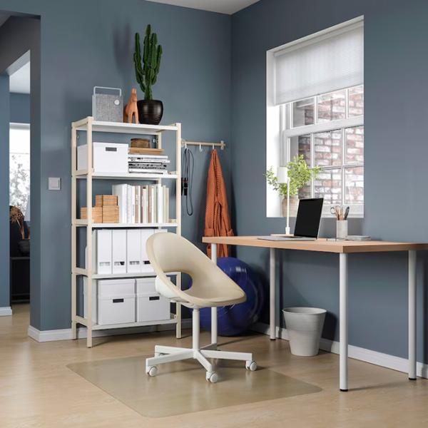 Офисный стол Ikea Lagkapten/Adils ДСП/ Дуб Сонома photo 2