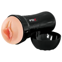 Мастурбатор Pipedream Extreme Wet Pussies Super Luscious Lips Черный