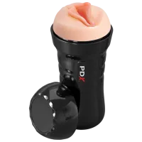 Masturbator Pipedream Extreme Wet Pussies Super Luscious Lips Black photo 3