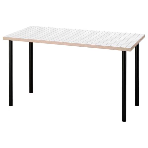 Офисный стол Ikea Lagkapten/Adils ДСП/ Antracit photo 1