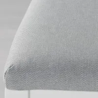 Scaun de bar Ikea Ekedalen Textil / Masiv / White photo 5