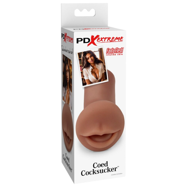 Мастурбатор Pipedream Extreme Coed Cocksucker Коричневый photo 4 Мастурбатор Pipedream Extreme Coed Cocksucker Коричневый photo 4