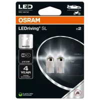 Автомобильная лампа Osram 2825DWP-2BL светодиодная / W5W / W2.1x9.5d / 5 Вт / 