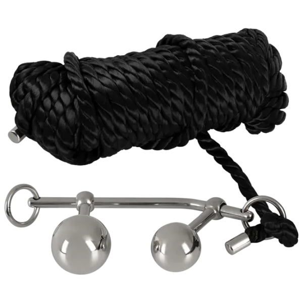 Вагинальные шарики You2Toys Bondage Plugs with 10m Rope (2шарика) Серебряный photo 1