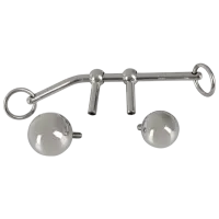 Bile vaginale You2Toys Bondage Plugs with 10m Rope (2bile) Silver photo 2