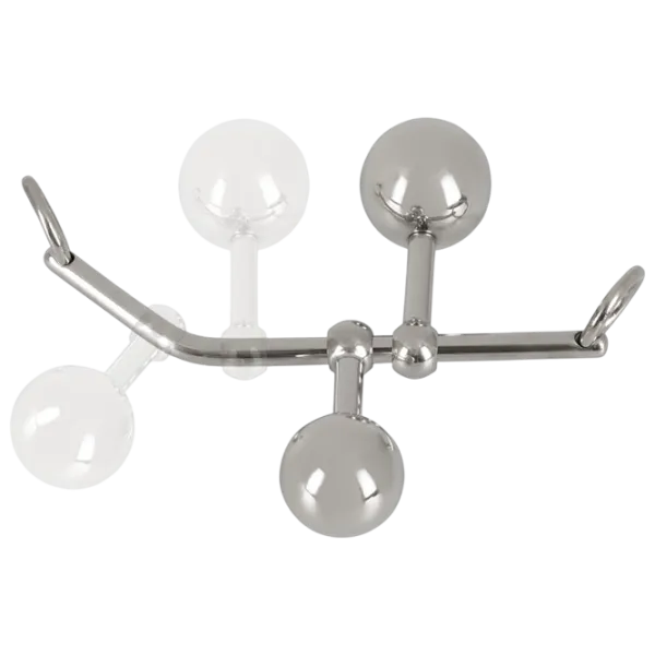 Вагинальные шарики You2Toys Bondage Plugs with 10m Rope (2шарика) Серебряный photo 3
