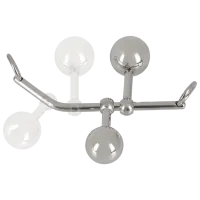 Bile vaginale You2Toys Bondage Plugs with 10m Rope (2bile) Silver photo 3