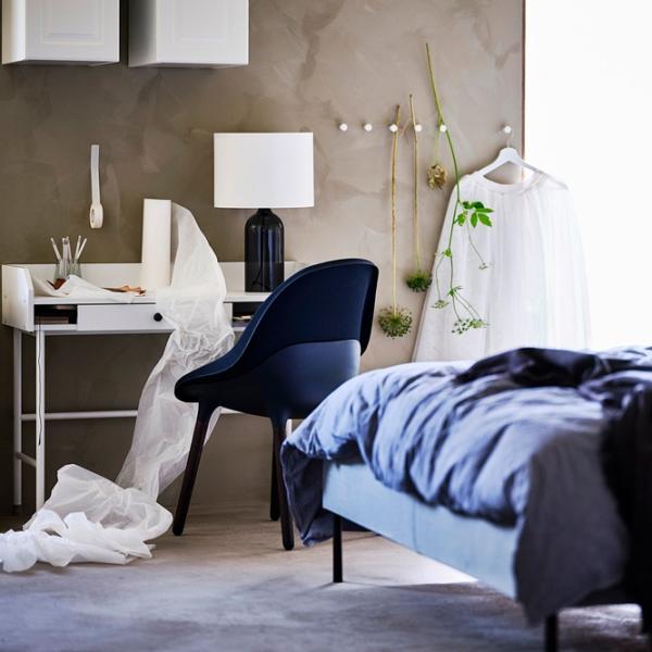 Masă de birou Ikea Hauga PAL/ White photo 4