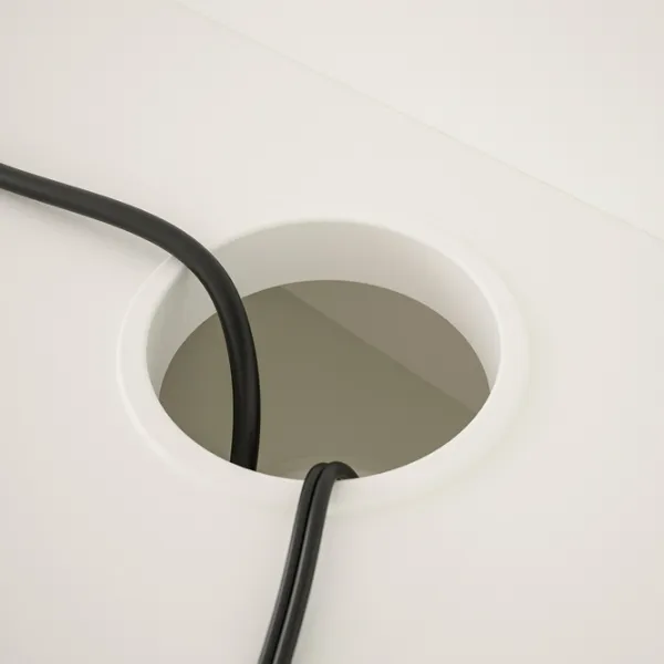 Masă de birou Ikea Hauga PAL/ White photo 5