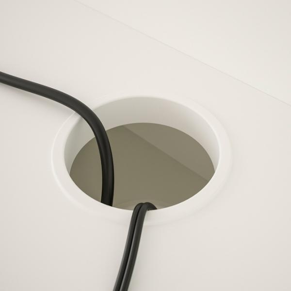 Masă de birou Ikea Hauga PAL/ White photo 5