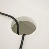 Masă de birou Ikea Hauga PAL/ White photo 5