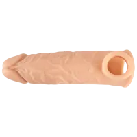 Husa pentru penis RealistixXx Extension (16.5 cm) / Skin color light photo 3