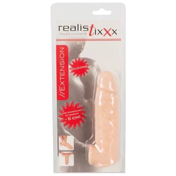 Чехол для пениса RealistixXx Extension (16.5 см) / Skin color light photo 6 Чехол для пениса RealistixXx Extension (16.5 см) / Skin color light photo 6
