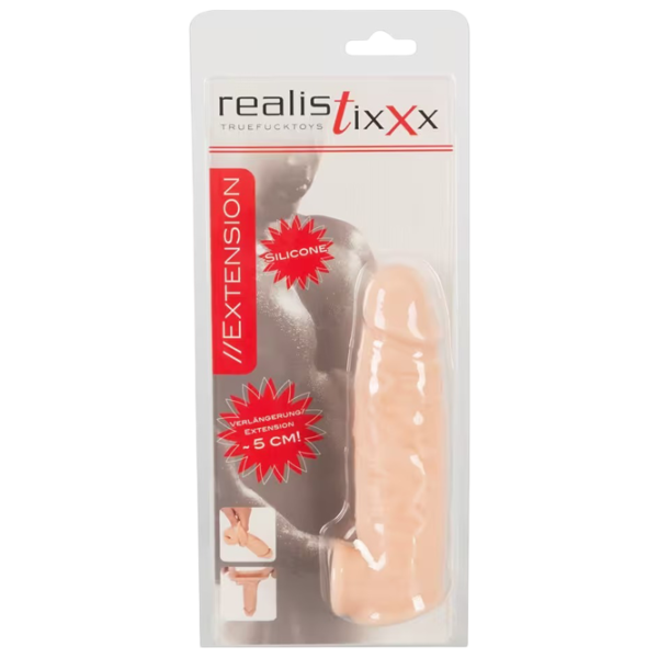 Чехол для пениса RealistixXx Extension (16.5 см) / Skin color light photo 6 Чехол для пениса RealistixXx Extension (16.5 см) / Skin color light photo 6