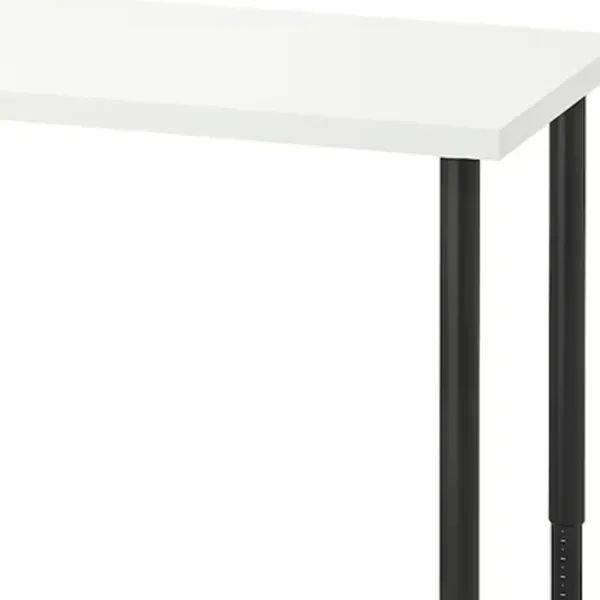 Masă de birou Ikea Linnmon/Olov PAL/ White photo 3