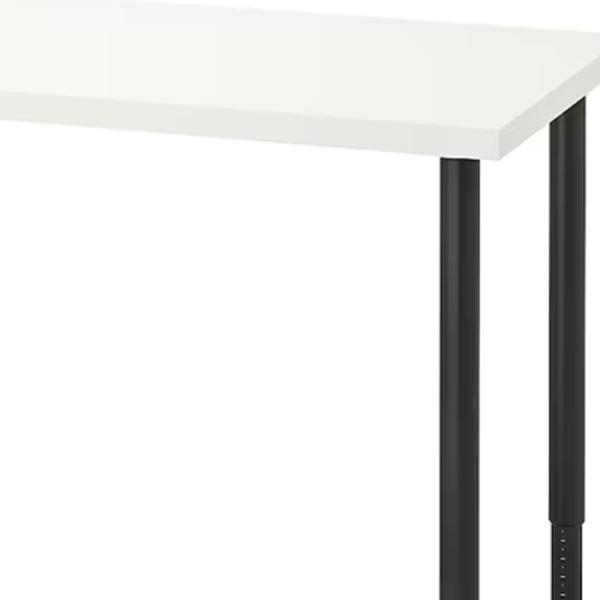 Masă de birou Ikea Linnmon/Olov PAL/ White photo 3