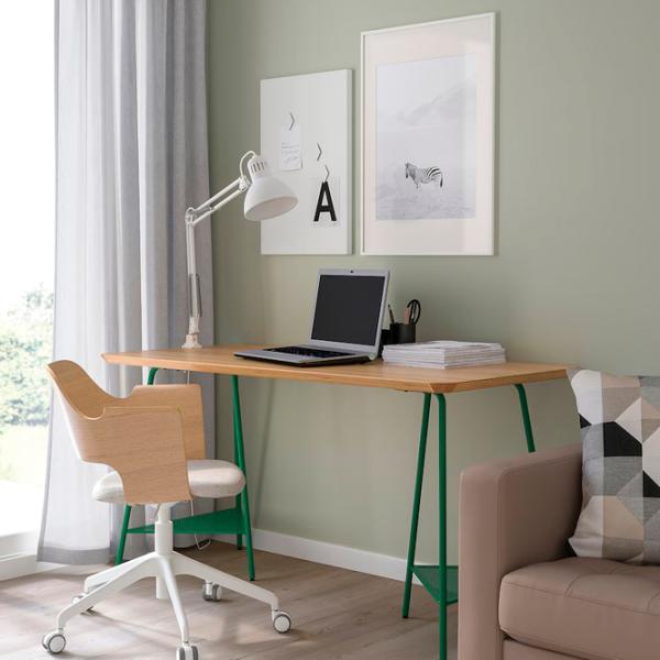 Masă de birou Ikea Anfallare/Tillslag PAL/ Stejar Sonoma photo 3