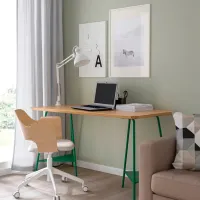 Офисный стол Ikea Anfallare/Tillslag ДСП/ Дуб Сонома photo 3