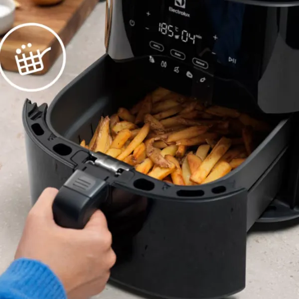 Aero Grill Electrolux EAF7B 1800 W / 7 l / Black photo 3