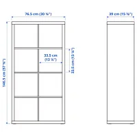Masă de birou Ikea Kallax/Lagkapten PAL/ Stejar Sonoma photo 4