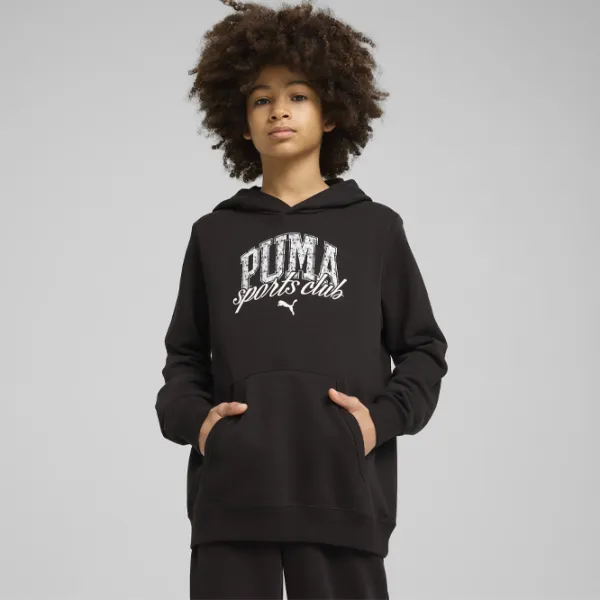 Толстовка для мальчиков Puma Class Terry  / Черный photo 2