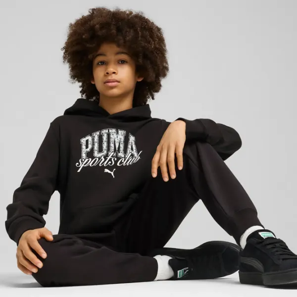 Толстовка для мальчиков Puma Class Terry  / Черный photo 3