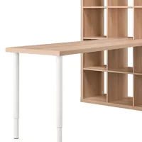 Офисный стол Ikea Kallax/Lagkapten ДСП/ Дуб Сонома photo 2