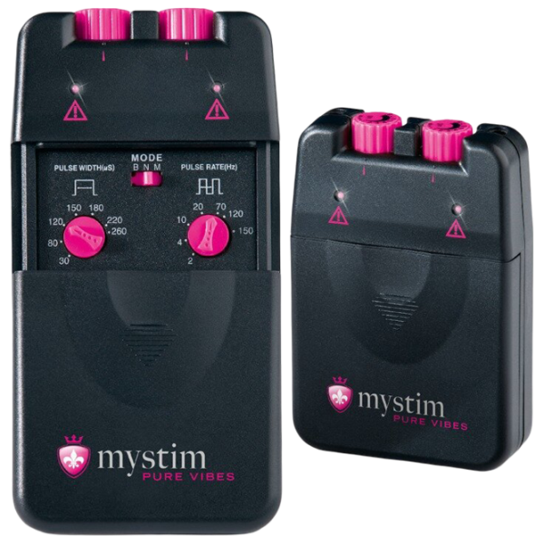 Электростимулятор MyStim Pure Vibes Electro-Stimulation Черный photo 2 Электростимулятор MyStim Pure Vibes Electro-Stimulation Черный photo 2