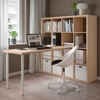 Masă de birou Ikea Kallax/Lagkapten PAL/ Stejar Sonoma photo 4