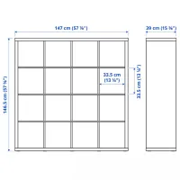 Masă de birou Ikea Kallax/Lagkapten PAL/ Stejar Sonoma photo 5