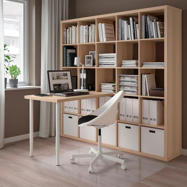 Masă de birou Ikea Kallax/Linnmon PAL/ Stejar Sonoma photo 5