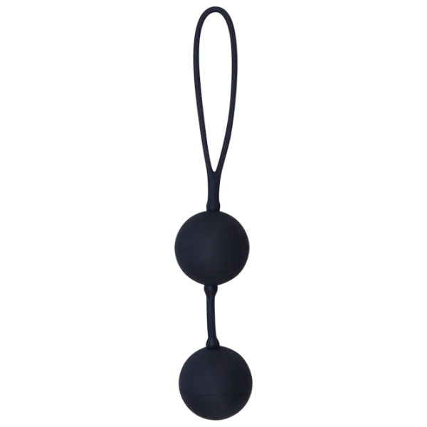 Вагинальные шарики Black Velvets The Perfect Balls (2шарика) Черный photo 1