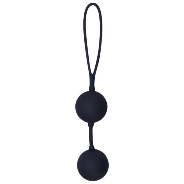 Вагинальные шарики Black Velvets The Perfect Balls (2шарика) Черный photo 1