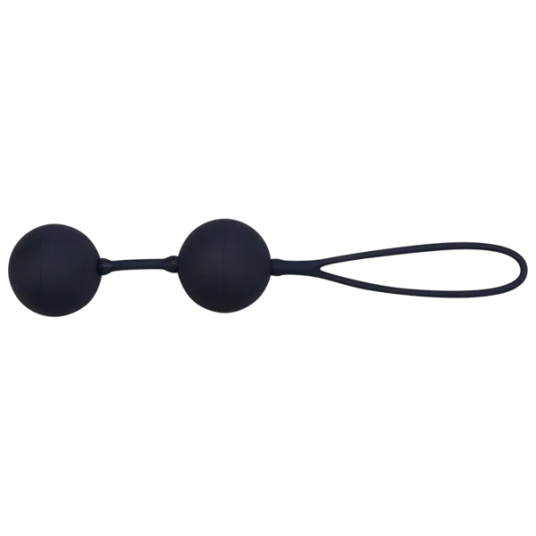 Вагинальные шарики Black Velvets The Perfect Balls (2шарика) Черный photo 2