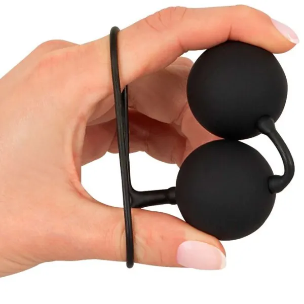 Вагинальные шарики Black Velvets The Perfect Balls (2шарика) Черный photo 4