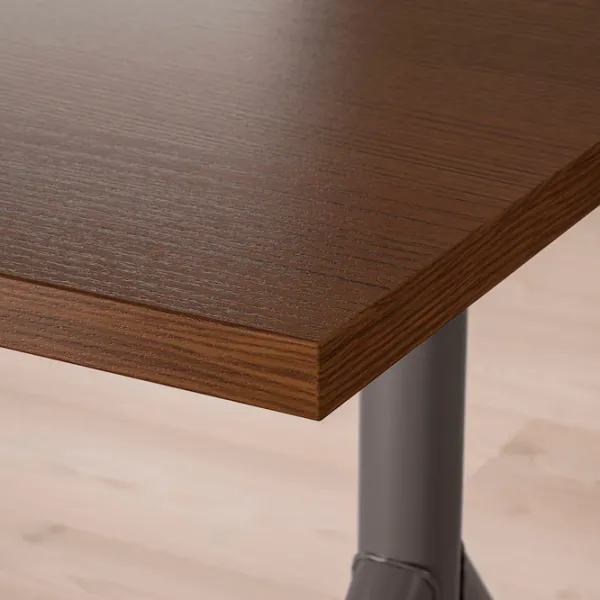 Masă de birou Ikea Idasen PAL/ Brown photo 2