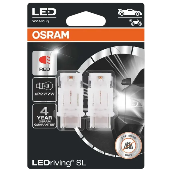 Автомобильная лампа Osram 3157DRP-2BL светодиодная / P27/7W / W2.5X16q / 1.7 Вт /  photo 1 Автомобильная лампа Osram 3157DRP-2BL светодиодная / P27/7W / W2.5X16q / 1.7 Вт /  photo 1