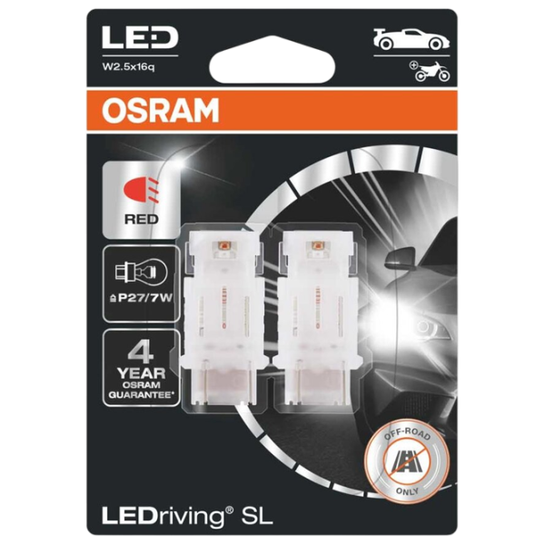 Автомобильная лампа Osram 3157DRP-2BL светодиодная / P27/7W / W2.5X16q / 1.7 Вт /  photo 1 Автомобильная лампа Osram 3157DRP-2BL светодиодная / P27/7W / W2.5X16q / 1.7 Вт /  photo 1