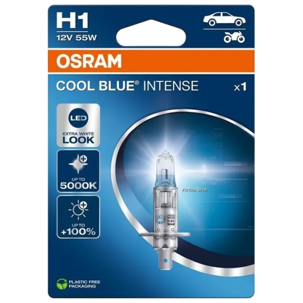 Автомобильная лампа Osram 64150CBN-1BL Галоген / H1 / P14.5s / 55 Вт /  photo 1 Автомобильная лампа Osram 64150CBN-1BL Галоген / H1 / P14.5s / 55 Вт /  photo 1